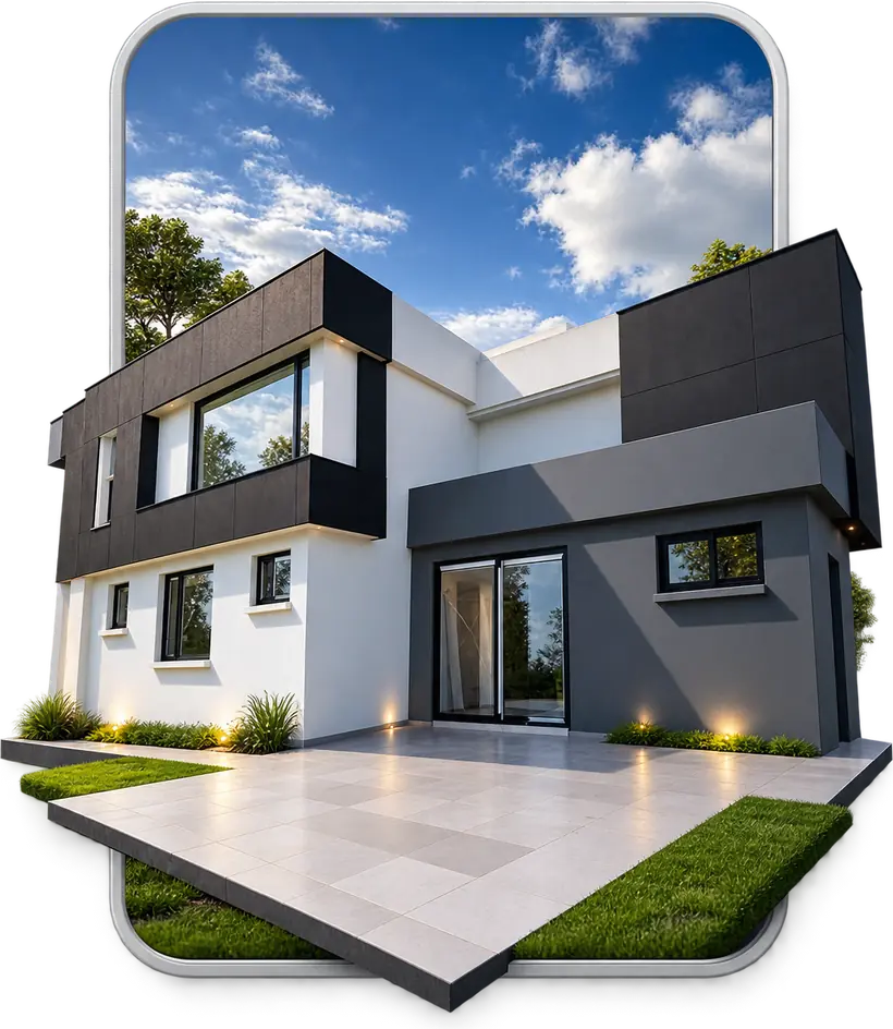 Vivienda con ventanería nueva en PVC